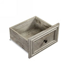 Commode à 7 tiroirs en chêne ancien, style campagnard, à usage unique