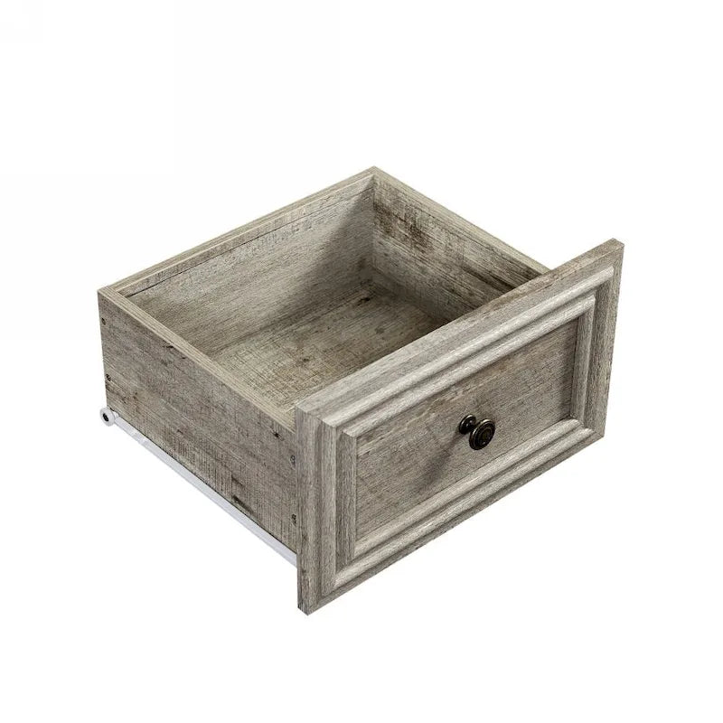 Commode à 7 tiroirs en chêne ancien, style campagnard, à usage unique