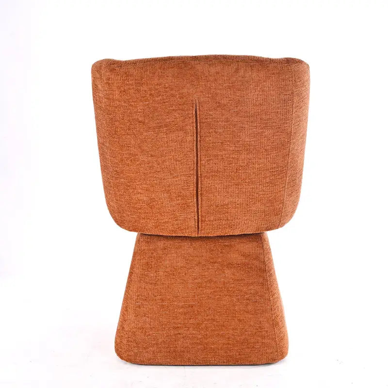 Grey / Green / Orange / Beige Boucle Swivel Dining Chair, Set of 2