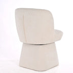 Grey / Green / Orange / Beige Boucle Swivel Dining Chair, Set of 2