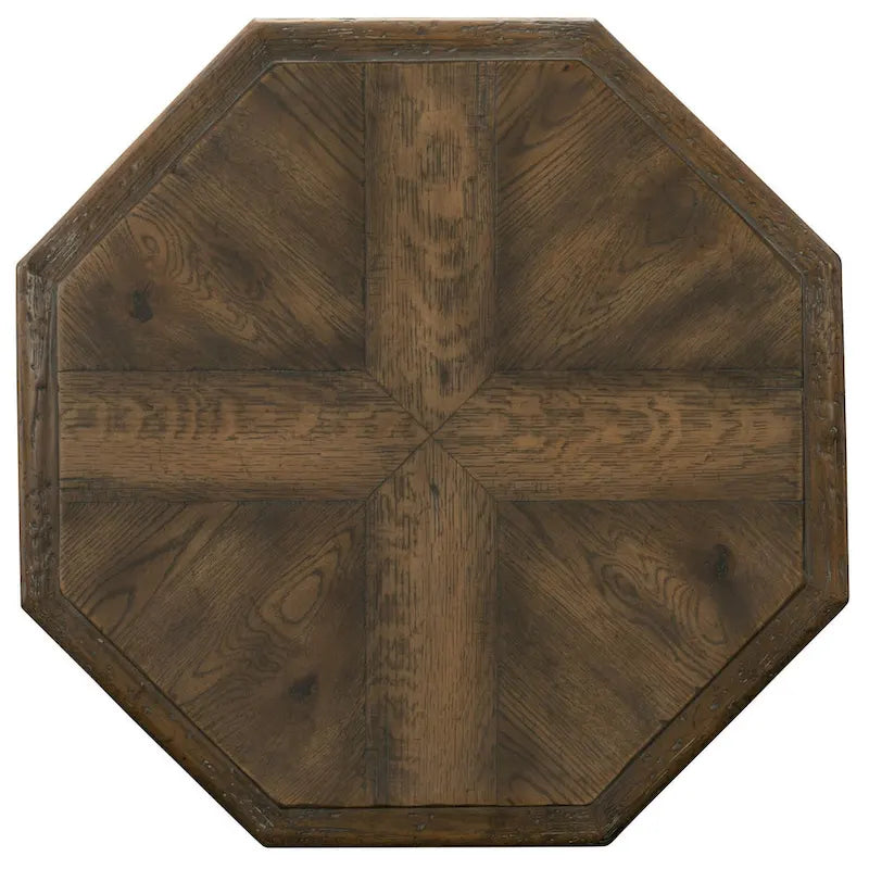 Table d'appoint Hooker Furniture Mason 25 en peuplier de la collection Hill Country