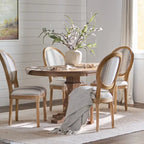 5-Piece Dining Set, Multi-Color / Plaid / Stripe, Seats 4