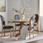5-Piece Dining Set, Multi-Color / Plaid / Stripe, Seats 4