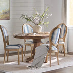 5-Piece Dining Set, Multi-Color / Plaid / Stripe, Seats 4