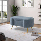 Clara 39.4  Wide Storage Bench with Metal Legs
