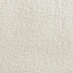 Grey/White/Natural Sherpa Swivel Accent Chair, Single-Seat