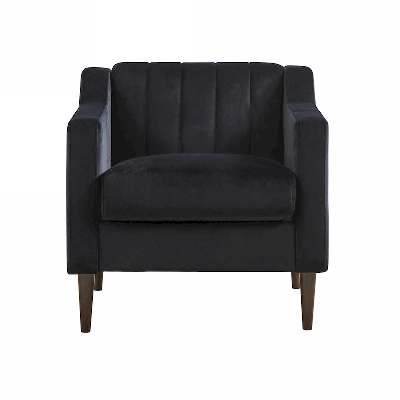 White / Blue / Green / Black Tufted Upholstered Accent Chair, Single Seat