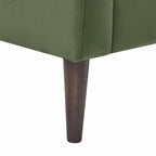 White / Blue / Green / Black Tufted Upholstered Accent Chair, Single Seat