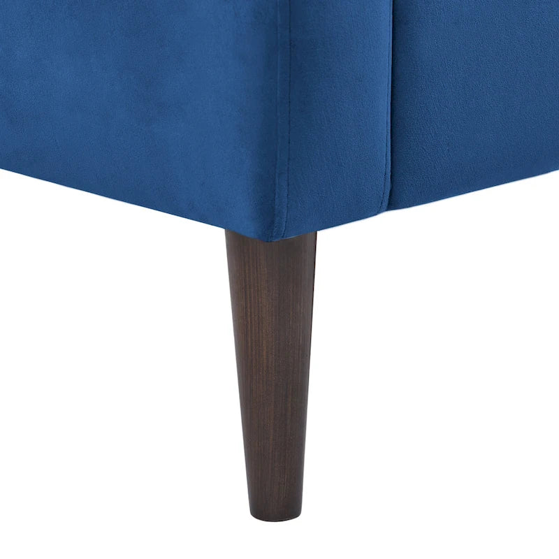 White / Blue / Green / Black Tufted Upholstered Accent Chair, Single Seat