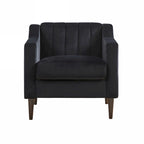 White / Blue / Green / Black Tufted Upholstered Accent Chair, Single Seat