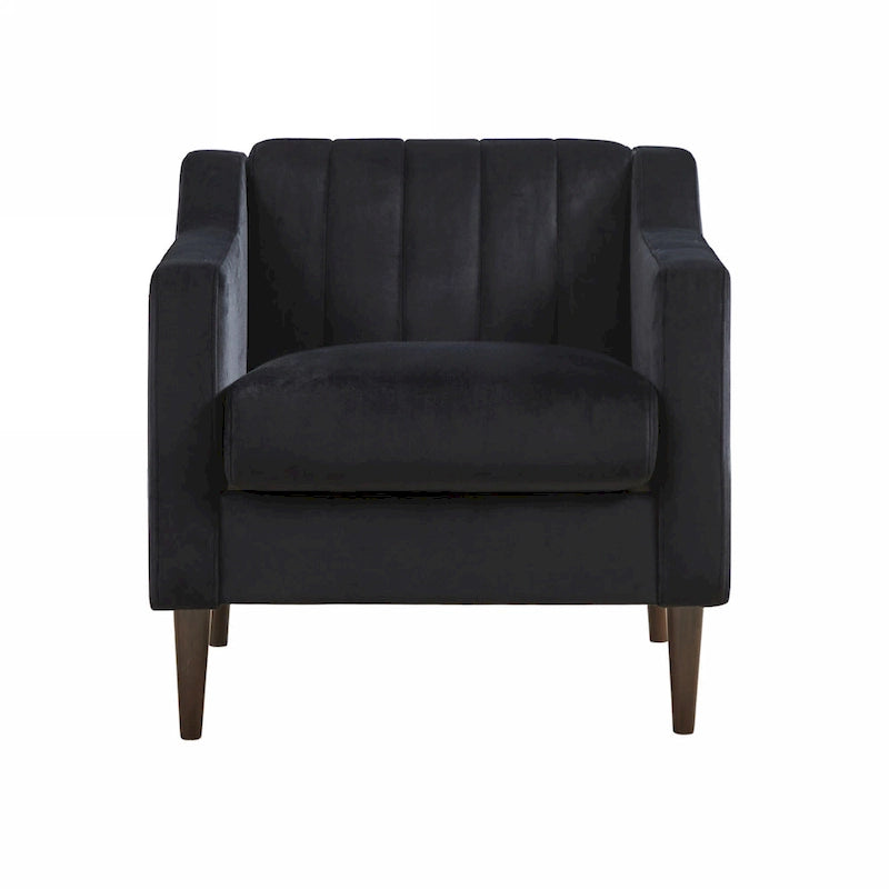 White / Blue / Green / Black Tufted Upholstered Accent Chair, Single Seat