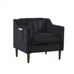 White / Blue / Green / Black Tufted Upholstered Accent Chair, Single Seat