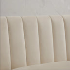 White / Blue / Green / Black Tufted Upholstered Accent Chair, Single Seat