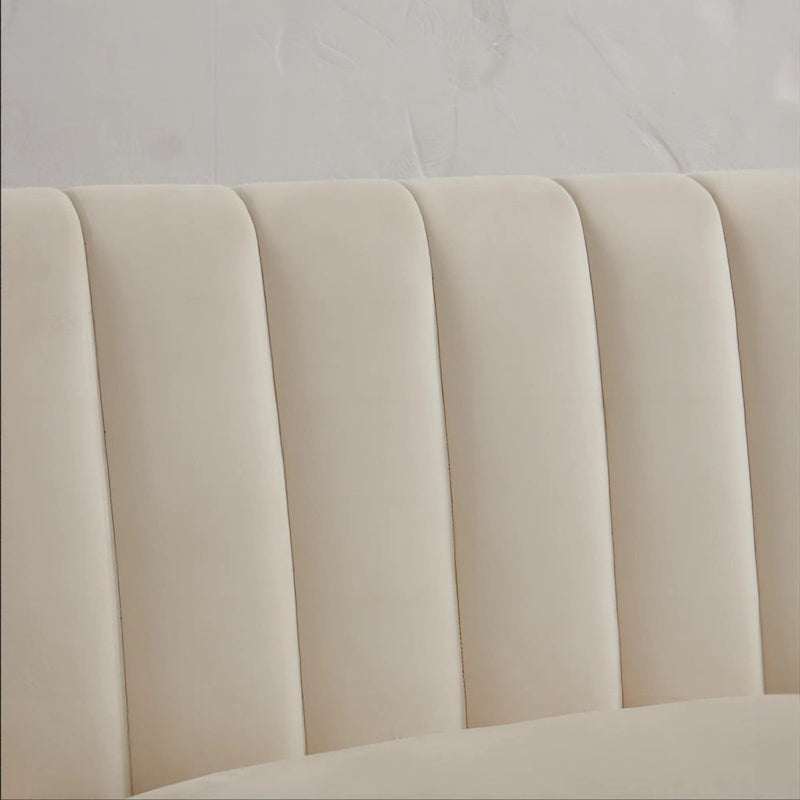 White / Blue / Green / Black Tufted Upholstered Accent Chair, Single Seat