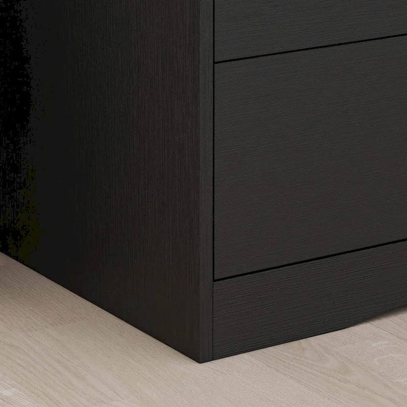 Commode à langer 3 tiroirs Blanche / Noire / Grise, pour utilisateur unique
