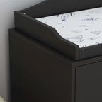 Commode à langer 3 tiroirs Blanche / Noire / Grise, pour utilisateur unique
