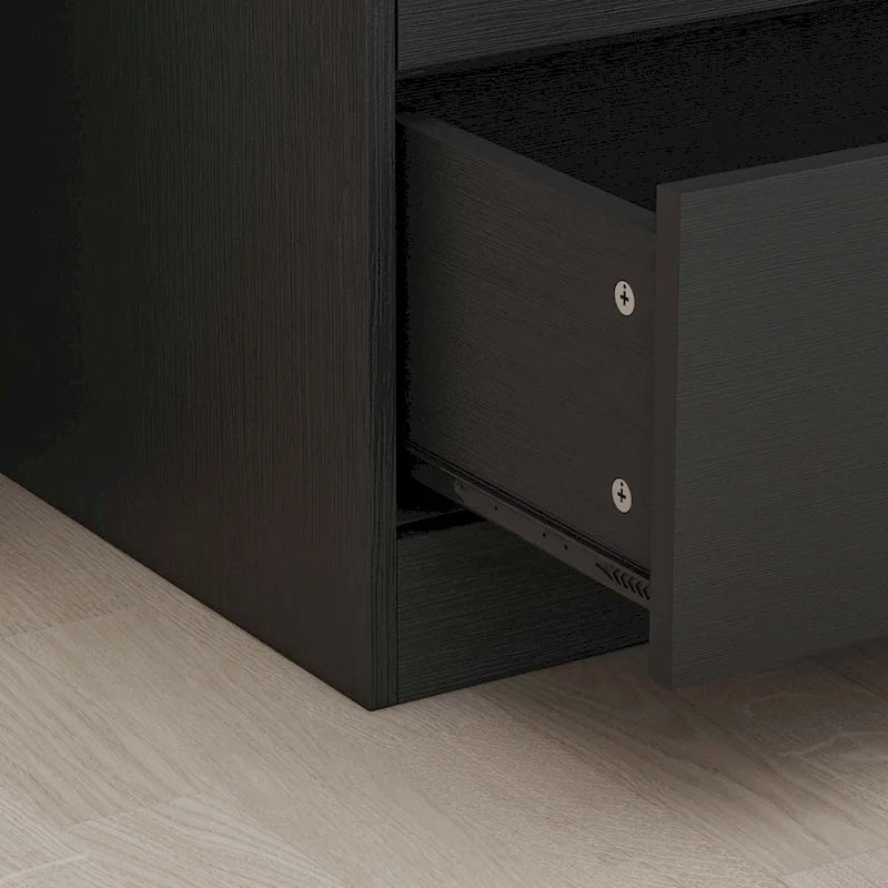 Commode à langer 3 tiroirs Blanche / Noire / Grise, pour utilisateur unique