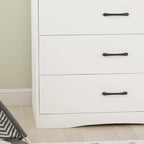 Commode à langer 3 tiroirs Blanche / Noire / Grise, pour utilisateur unique