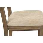 Ensemble de salle à manger extensible en pin glacé marron 6 pièces – Table, 4 chaises et banc, peut accueillir jusqu'à 8 personnes