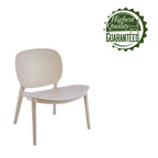 Chaise de salle à manger en plastique PP bleu / beige / gris, lot de 2, intérieur et extérieur