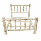 Rustic Natural Cedar Log Bed, California King, 1-Person – Rustic/Natural Cedar