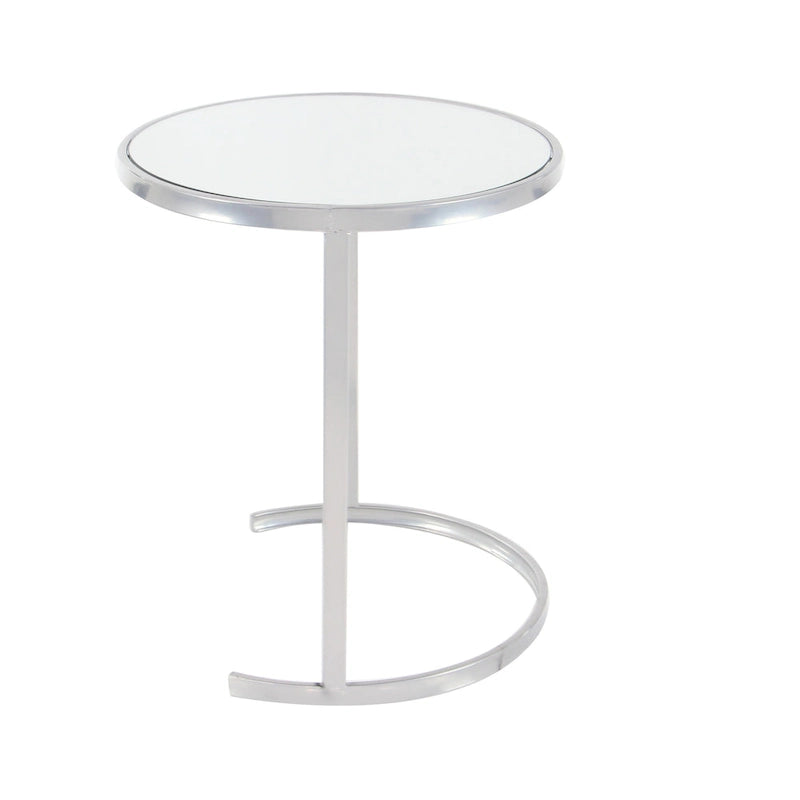 Black & Gold Stackable Side Tables, Set of 3