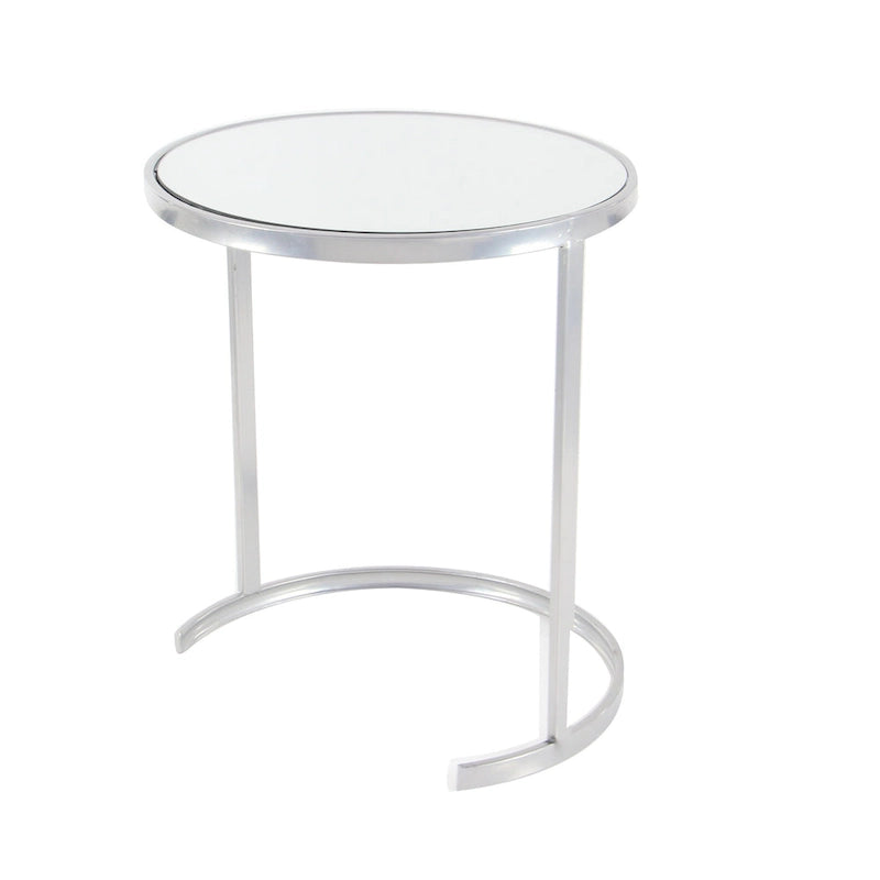 Black & Gold Stackable Side Tables, Set of 3