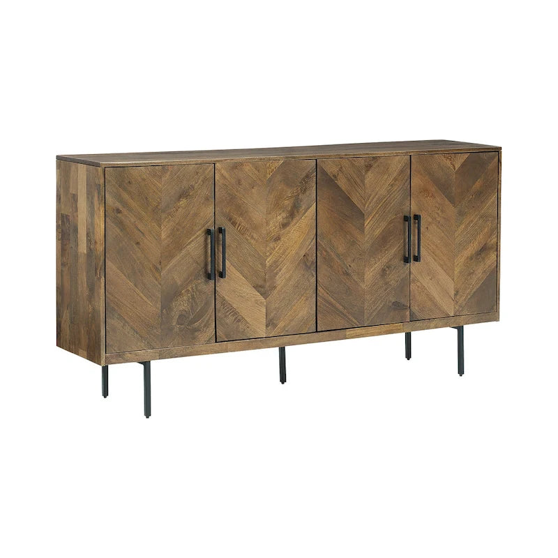 Buffet/Bahut 4 portes marron