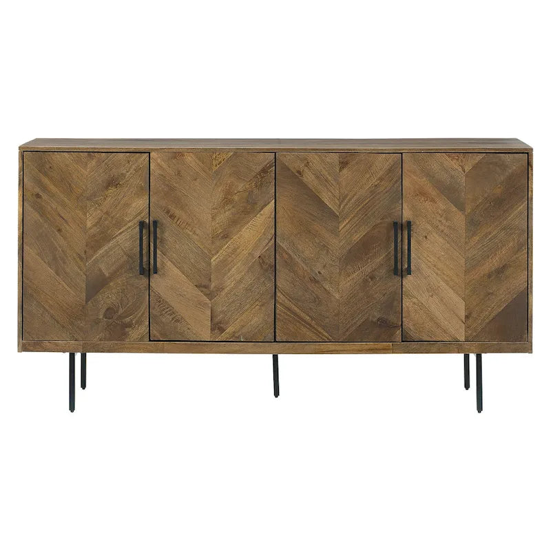 Buffet/Bahut 4 portes marron