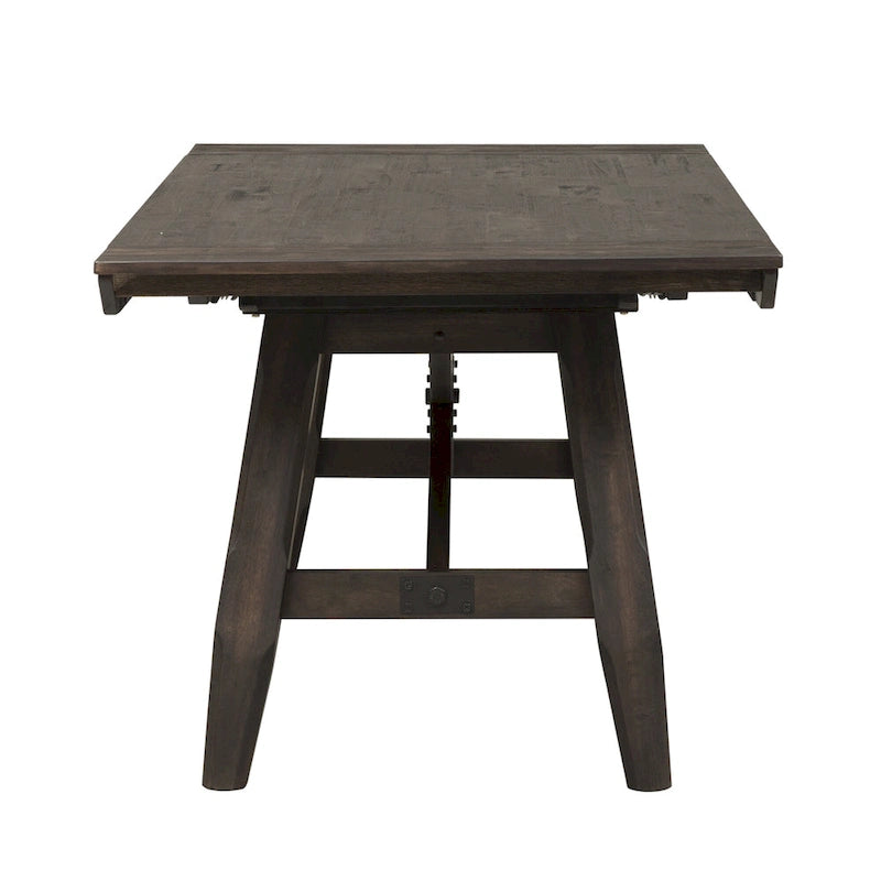 Dark Chestnut Trestle Dining Set, 6-Piece (Seats 6)