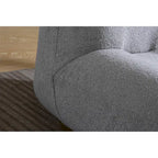 Pink / Black / White / Grey Velvet Swivel Accent Chair, Single Seat
