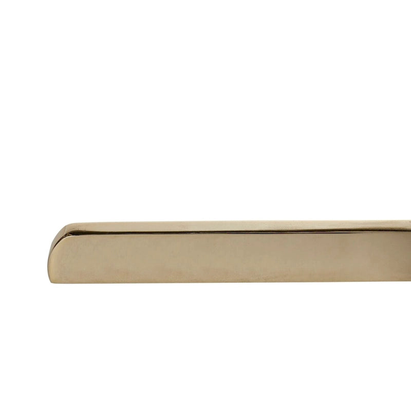 Table d'appoint ronde en marbre blanc, accent doré/argenté, simple – 20"L × 20"P × 18"H