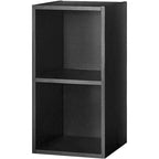 Étagère de rangement ouverte en forme de cube Marbre gris / Blanc / Noir / Rustique / Sonoma, cube unique, 5 couleurs, assemblage par 1 personne