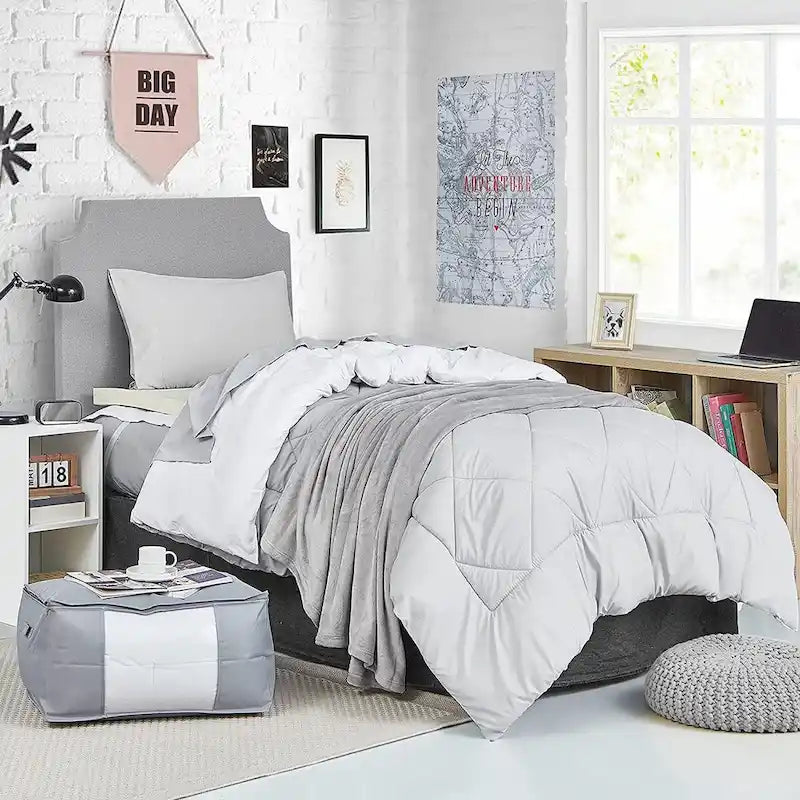 Étagère de rangement ouverte en forme de cube Marbre gris / Blanc / Noir / Rustique / Sonoma, cube unique, 5 couleurs, assemblage par 1 personne