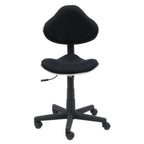 Black Adjustable Swivel Desk Chair, Single User