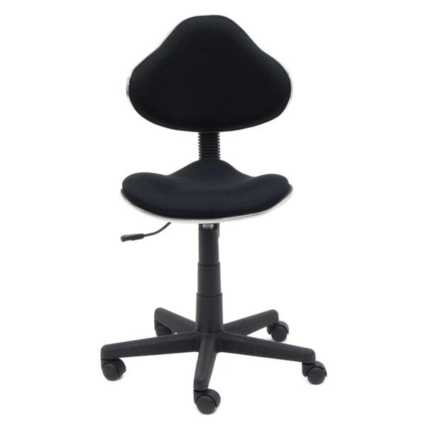 Black Adjustable Swivel Desk Chair, Single User