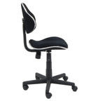 Black Adjustable Swivel Desk Chair, Single User