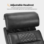 Black / Grey / Brown Power Recliner Chair with Adjustable Headrest, LED & USB, Faux Leather, 1-Seat