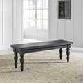 Chalkboard Backless Bench, 1-Person, Rubberwood