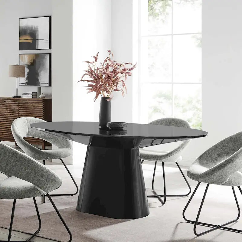 Provision 75  Oval Dining Table