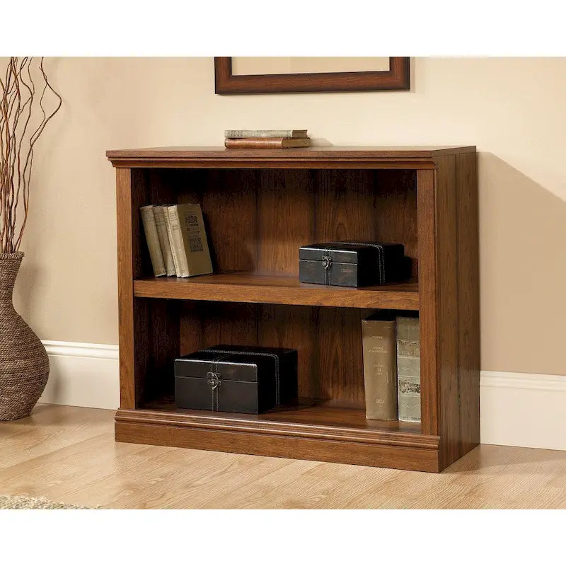 2-Shelf Bookcase, Oiled Oak / Salt Oak / Washington Cherry / Estate Black / Chalked Chestnut, 1-Person