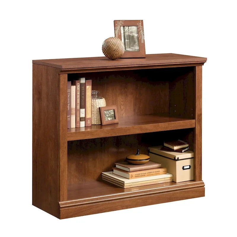 2-Shelf Bookcase, Oiled Oak / Salt Oak / Washington Cherry / Estate Black / Chalked Chestnut, 1-Person