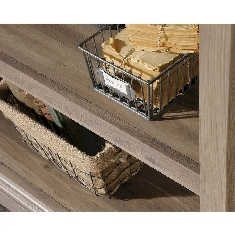 2-Shelf Bookcase, Oiled Oak / Salt Oak / Washington Cherry / Estate Black / Chalked Chestnut, 1-Person