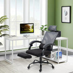 Black Mesh Swivel Office Chair, Single