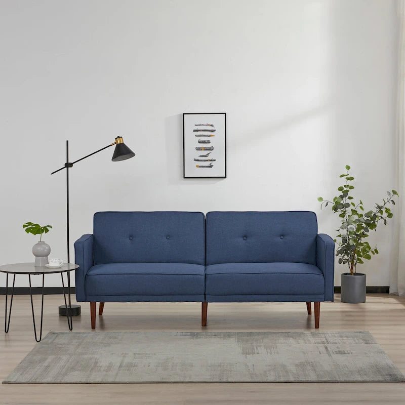 Moon Light / Blue / Beige / Charcoal 3-Seater Convertible Sofa Bed