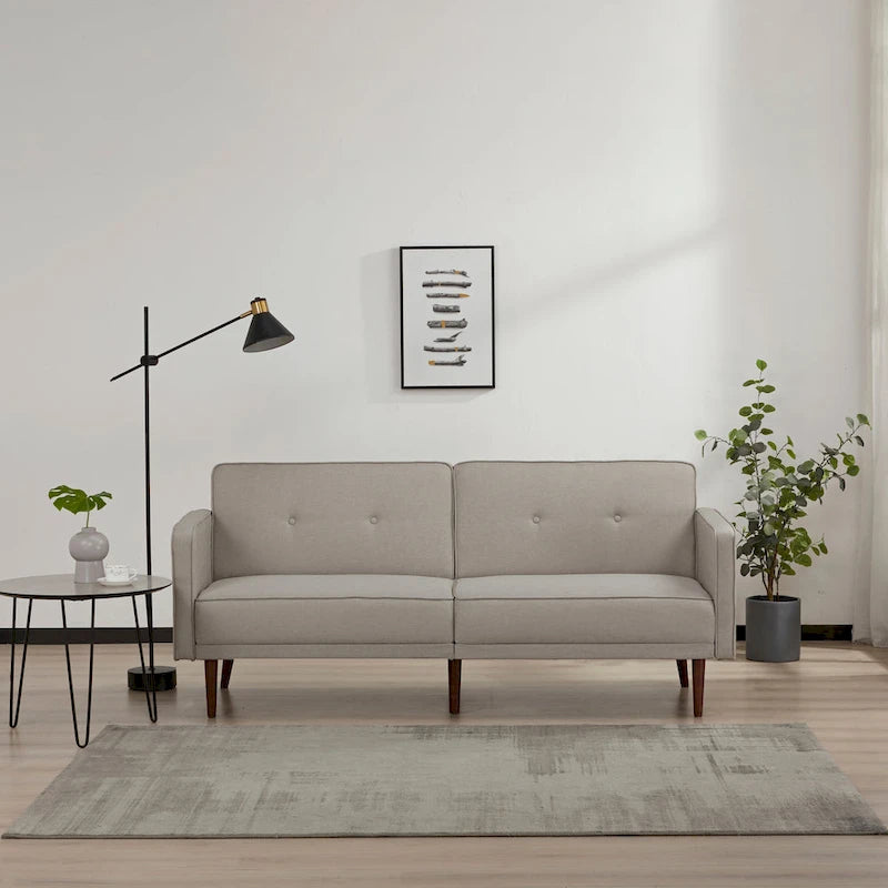 Moon Light / Blue / Beige / Charcoal 3-Seater Convertible Sofa Bed