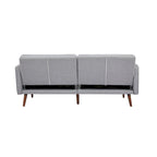 Moon Light / Blue / Beige / Charcoal 3-Seater Convertible Sofa Bed